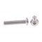 Prime-Line #8-32 Socket Head Cap Screw, Button, Plain Stainless Steel, 7/8 in Length, 10 PK 9168907 - alternate 4